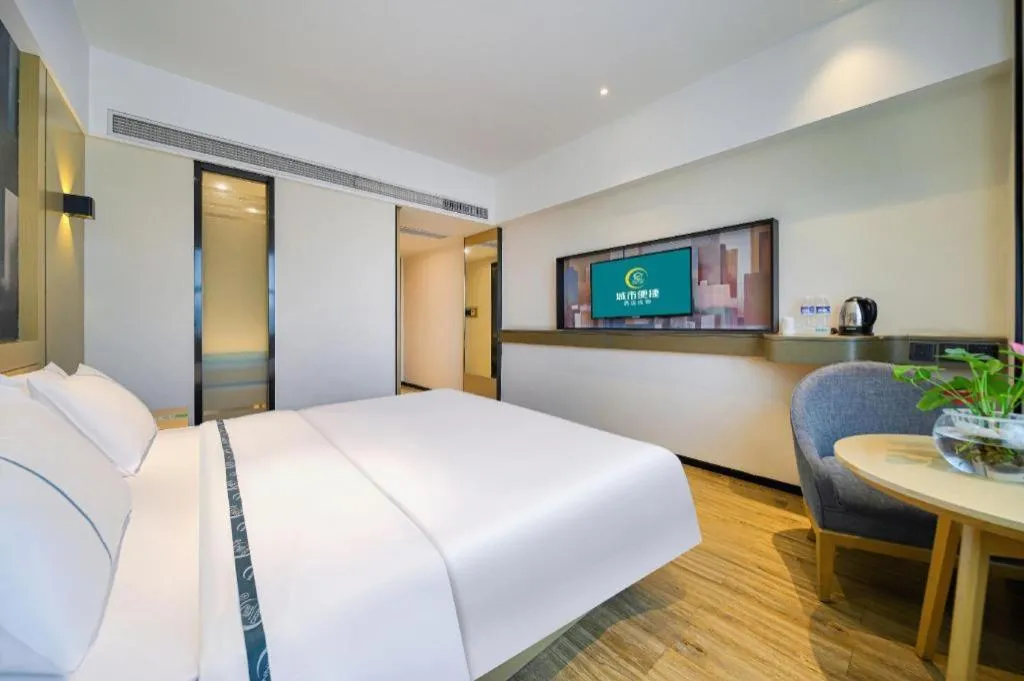 Bed in City Comfort Inn Chongqing Huangguan Dafuti