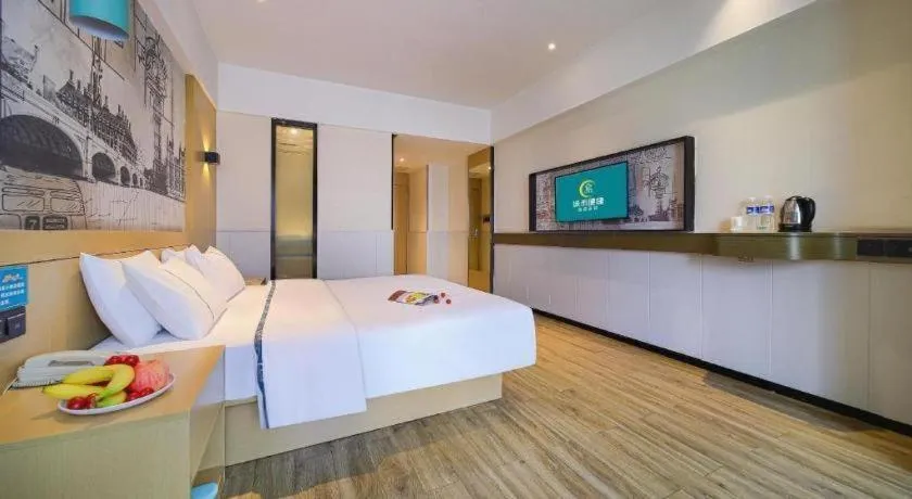 Bed in City Comfort Inn Chongqing Huangguan Dafuti