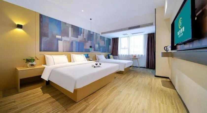 Bed in City Comfort Inn Chongqing Huangguan Dafuti