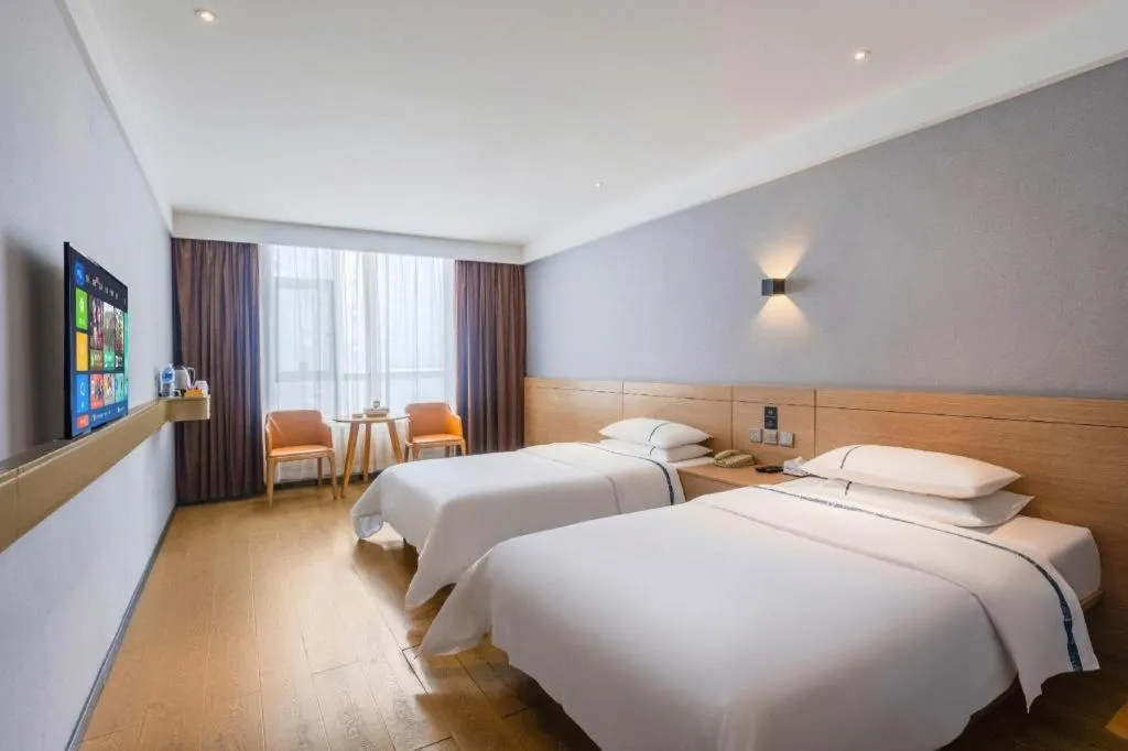 Bed in City Comfort Inn Shantou Huashan Road the MixC