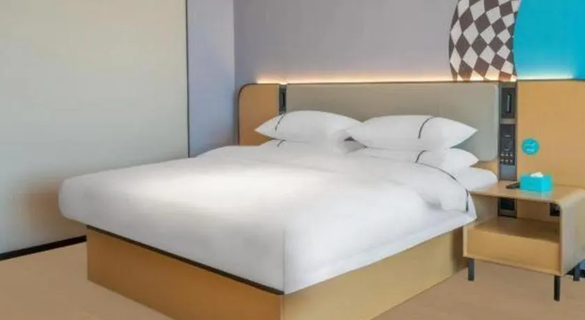 Bed in City Comfort Inn Guilin Qixing Park Guangxi Normal University