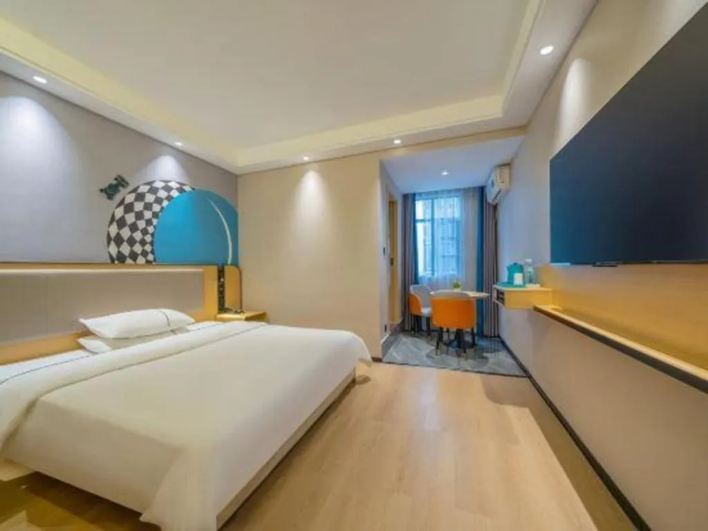 Bed in City Comfort Inn Guilin Qixing Park Guangxi Normal University