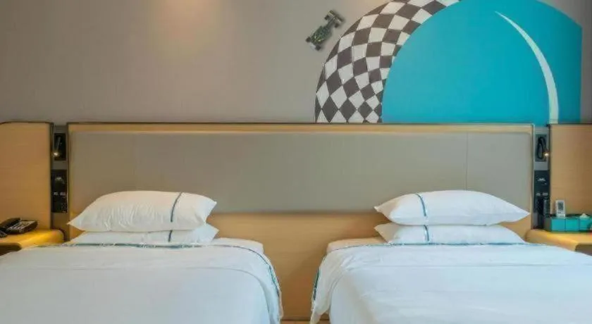 Bed in City Comfort Inn Guilin Qixing Park Guangxi Normal University