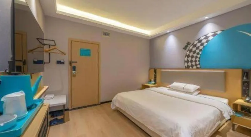 Bed in City Comfort Inn Guilin Qixing Park Guangxi Normal University