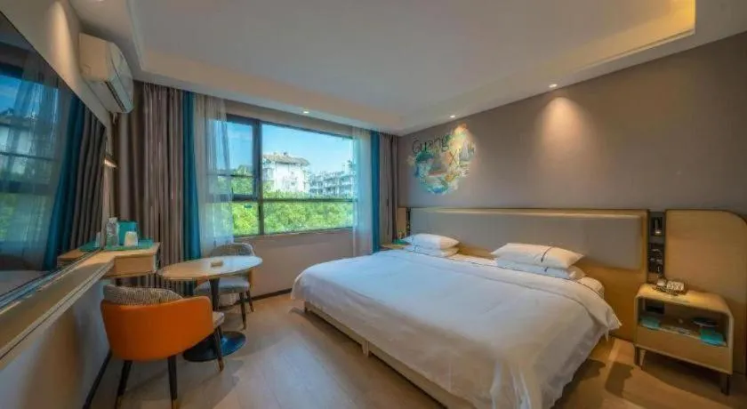 Bed in City Comfort Inn Guilin Qixing Park Guangxi Normal University