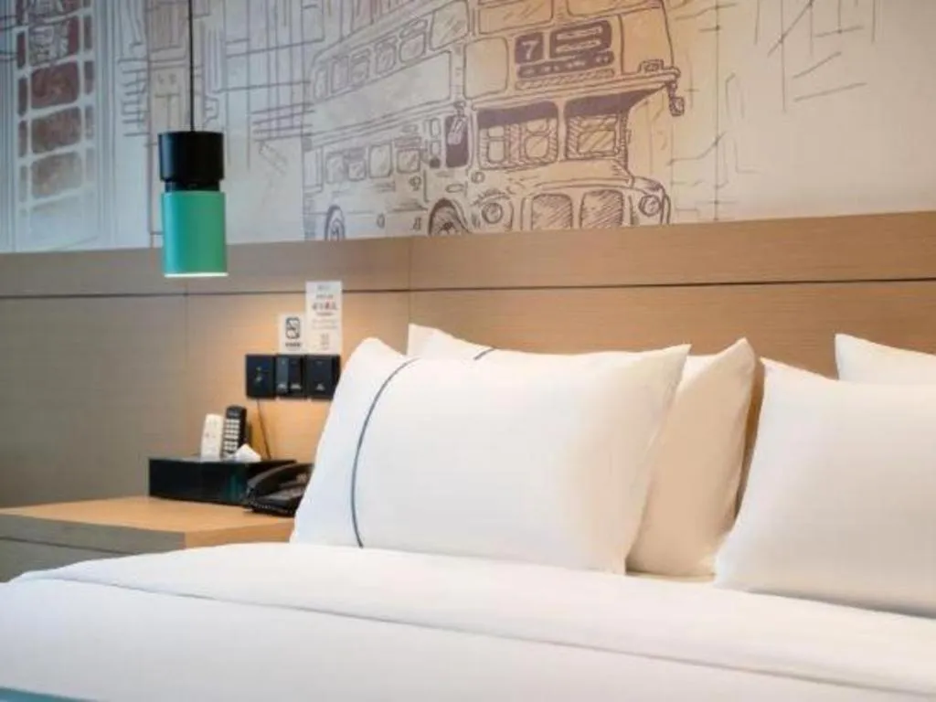 Bed in City Comfort Inn Xiantao Avenue Wangzhou Bridge Wushang