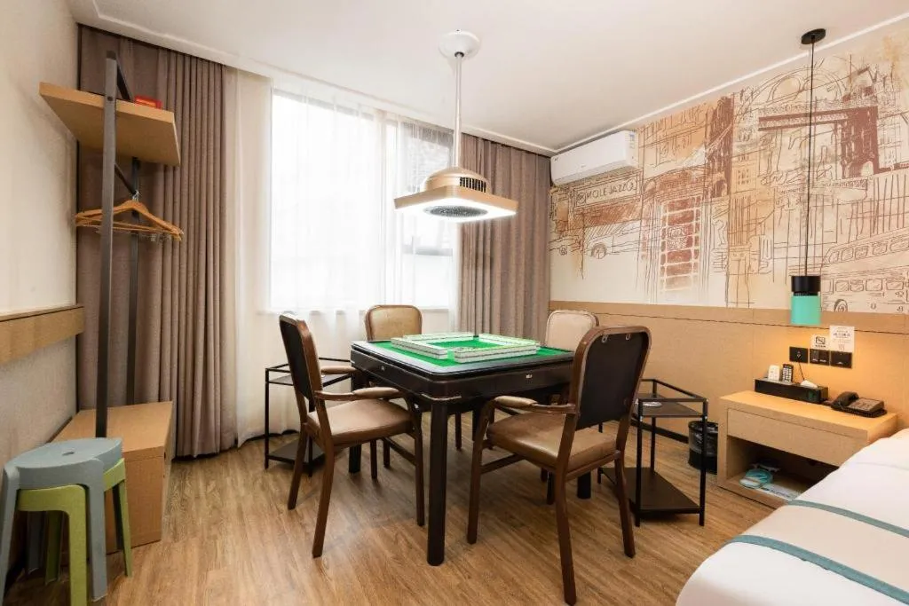 Bed in City Comfort Inn Xiantao Avenue Wangzhou Bridge Wushang