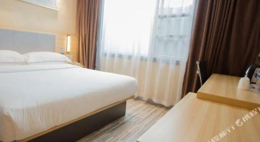 Bed in City Comfort Inn Nanchang Bayi Square Dinggong Road