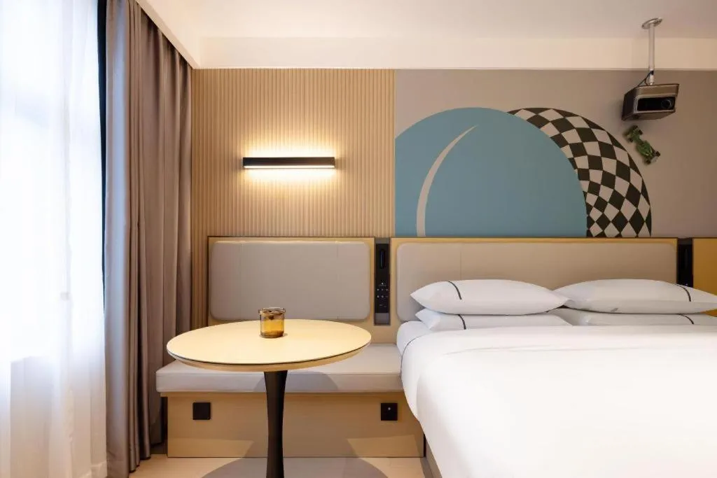 Bed in City Comfort Inn Guigang Pingnan Bus Station Jiangbin Park