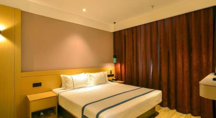 Bed in City Comfort Inn Xiaogan Dawu Yingbin Avenue
