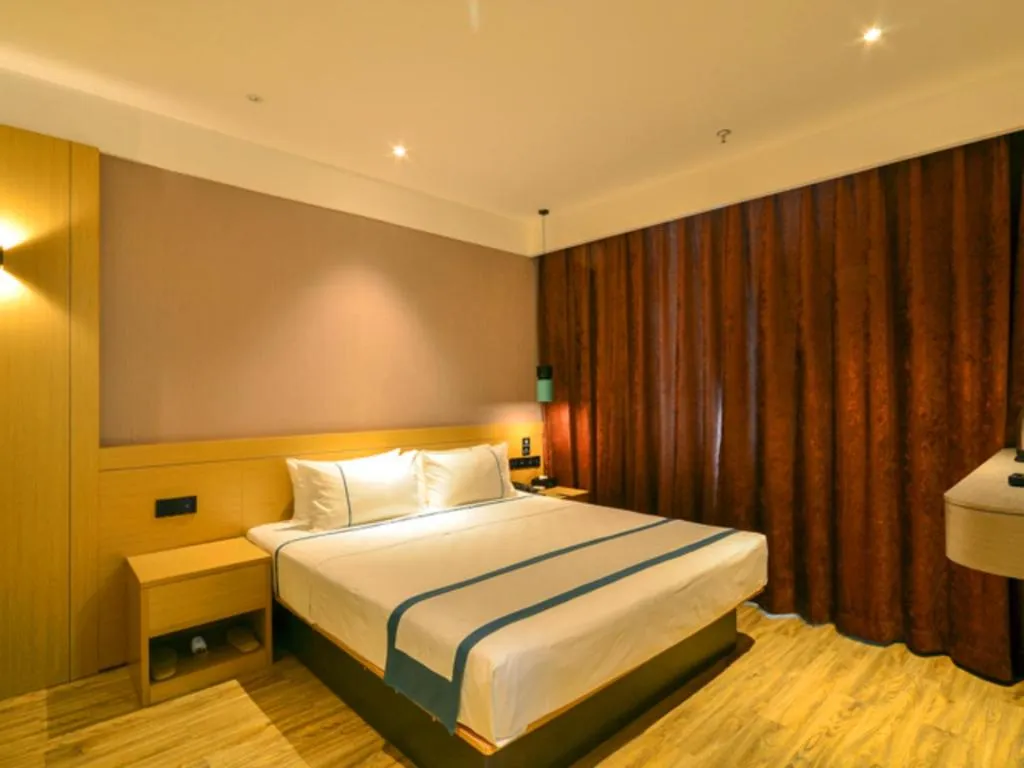 Bed in City Comfort Inn Xiaogan Dawu Yingbin Avenue