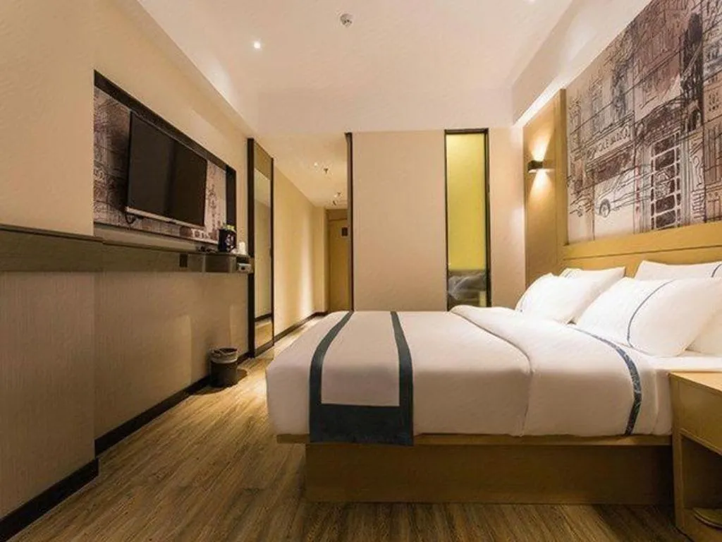 Bed in City Comfort Inn Nanning Shuangyong Road Guangxi Medical University