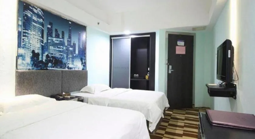 Bed in City Comfort Inn Nanning Shuangyong Road Guangxi Medical University