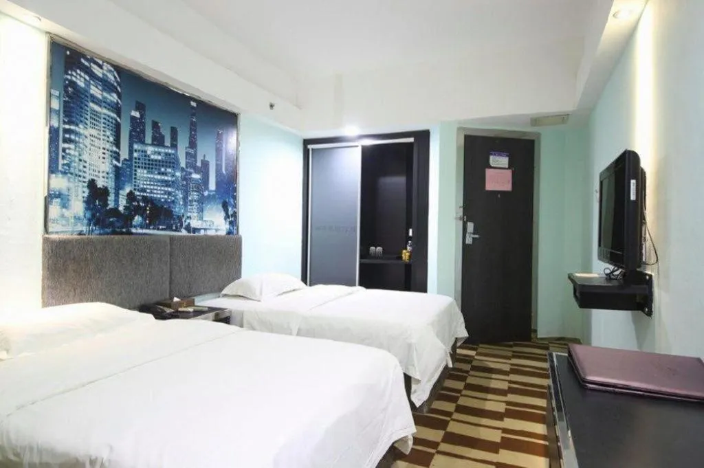 Bed in City Comfort Inn Nanning Shuangyong Road Guangxi Medical University
