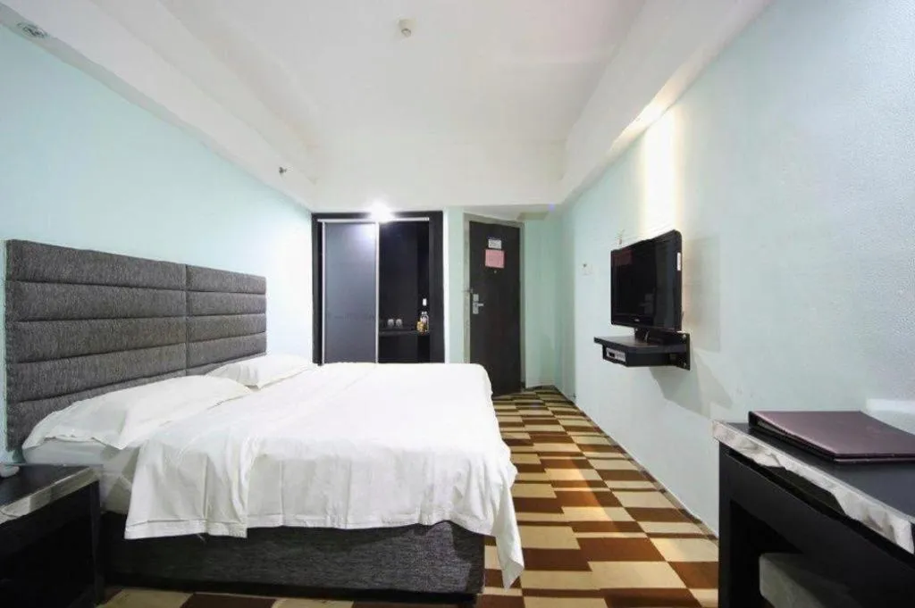 Bed in City Comfort Inn Nanning Shuangyong Road Guangxi Medical University