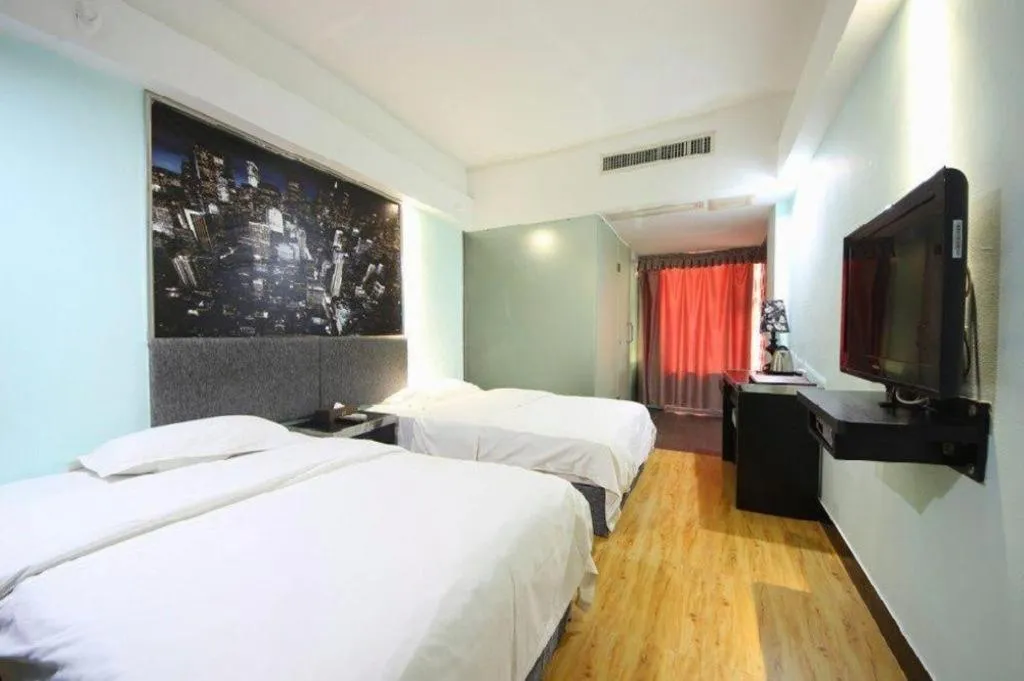 Bed in City Comfort Inn Nanning Shuangyong Road Guangxi Medical University