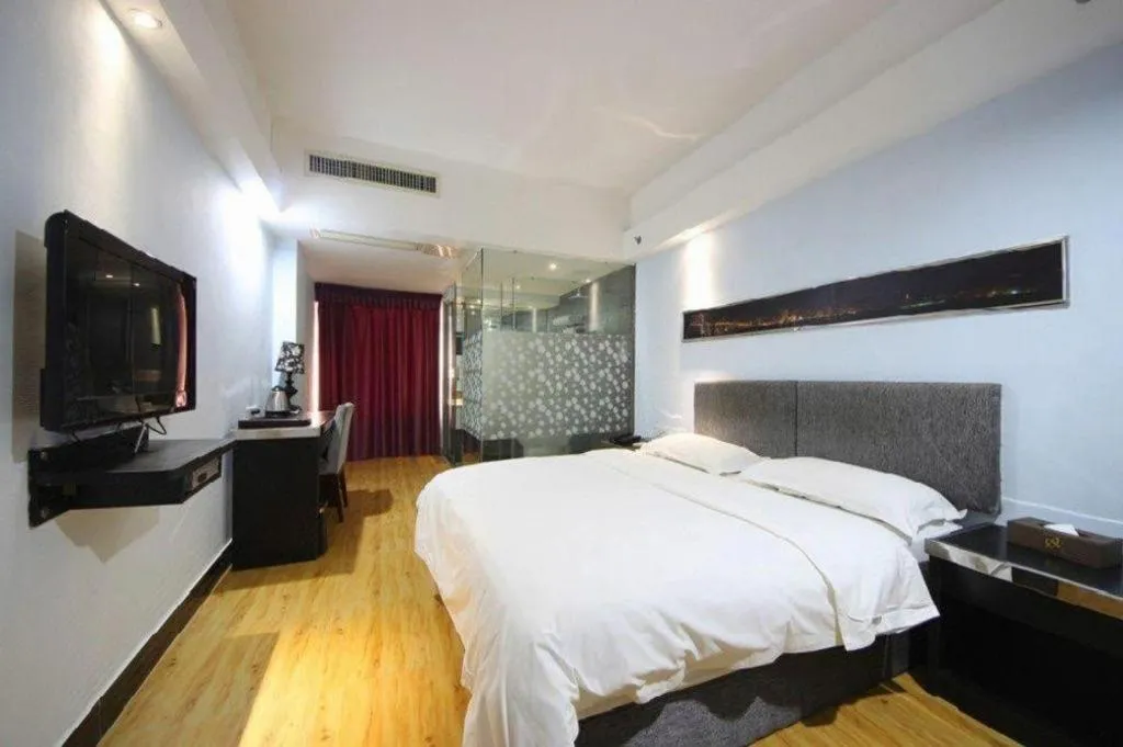 Bed in City Comfort Inn Nanning Shuangyong Road Guangxi Medical University