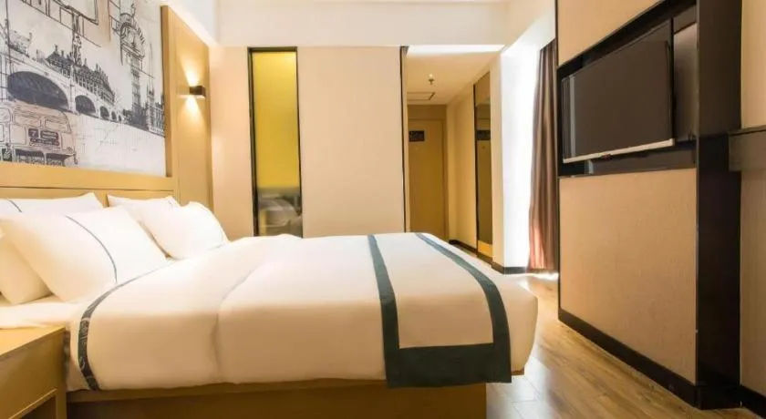 Bed in City Comfort Inn Nanning Shuangyong Road Guangxi Medical University