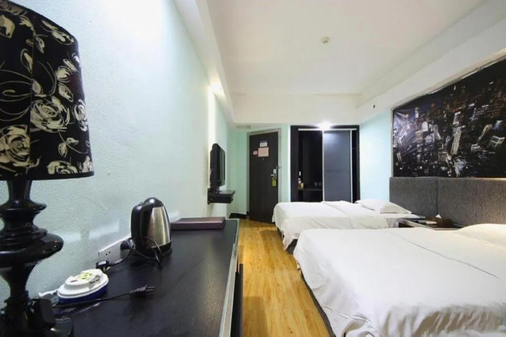 Bed in City Comfort Inn Nanning Shuangyong Road Guangxi Medical University