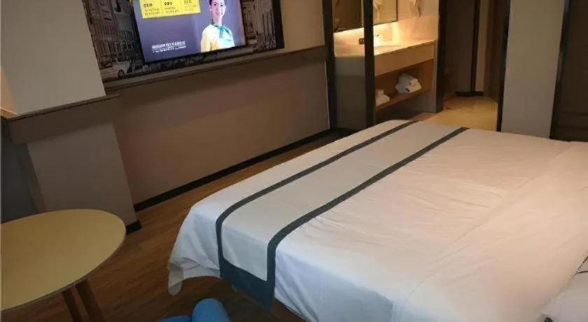 Bed in City Comfort Inn Mianyang Southwest University Of Science And Technology