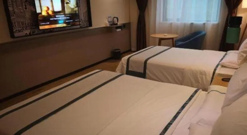 Bed in City Comfort Inn Mianyang Southwest University Of Science And Technology