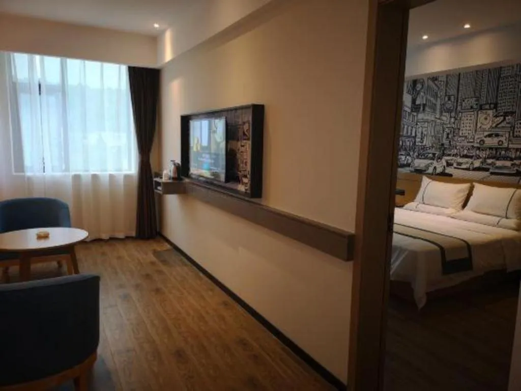 Bed in City Comfort Inn Mianyang Southwest University Of Science And Technology