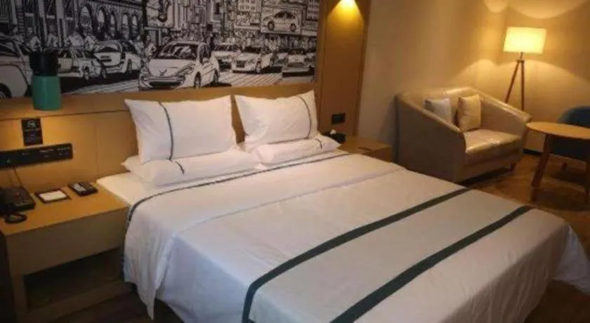 Bed in City Comfort Inn Mianyang Southwest University Of Science And Technology