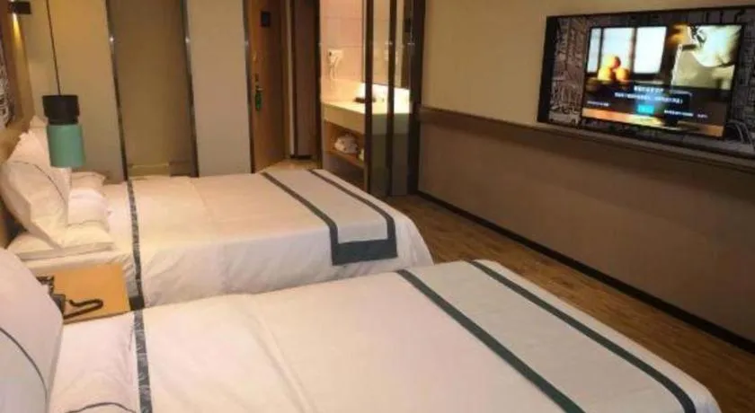 Bed in City Comfort Inn Mianyang Southwest University Of Science And Technology