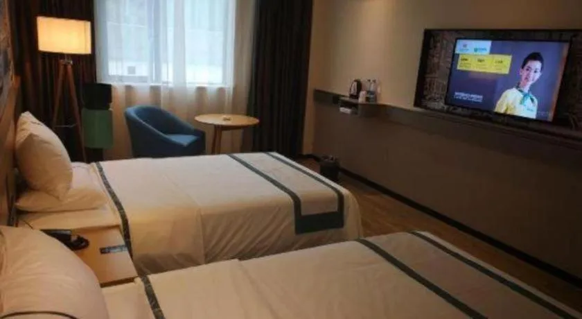 Bed in City Comfort Inn Mianyang Southwest University Of Science And Technology