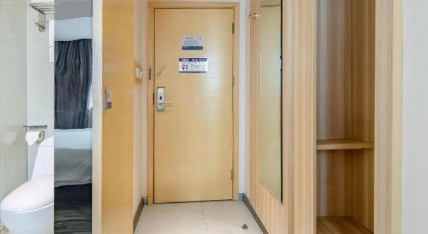 Bed in City Comfort Inn Baise Xilin Time Square