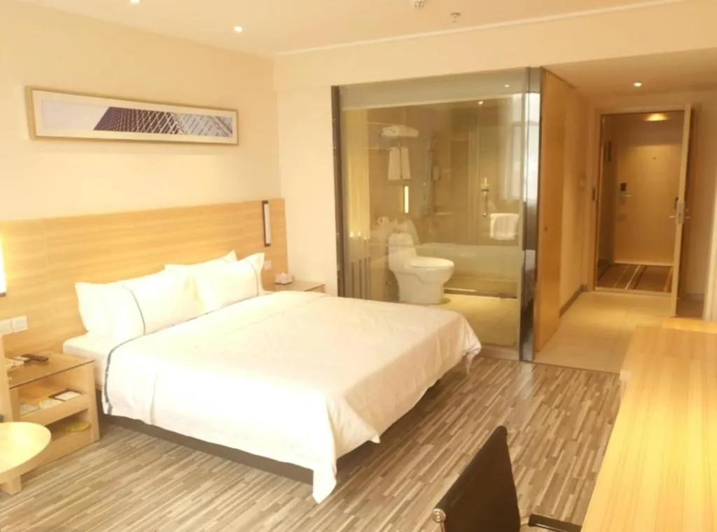 Bed in City Comfort Inn Baise Xilin Time Square