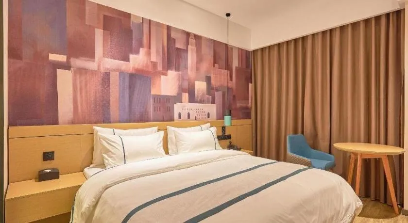 Bed in City Comfort Inn Liuzhou Wuling Liutai Road