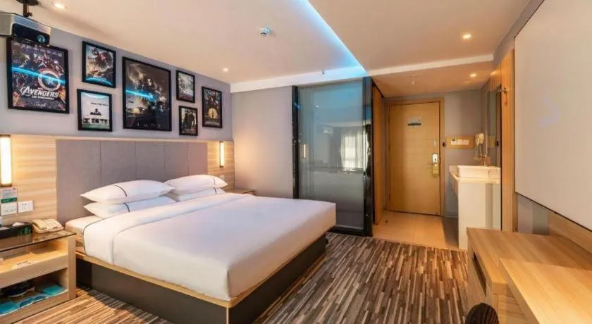 Bed in City Comfort Inn Hechi Yizhou Bus Terminal