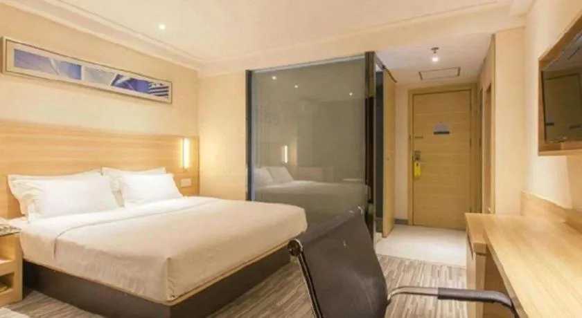 Bed in City Comfort Inn Hechi Yizhou Bus Terminal