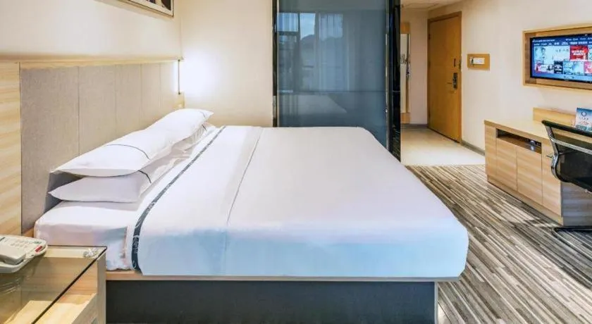 Bed in City Comfort Inn Hechi Yizhou Bus Terminal