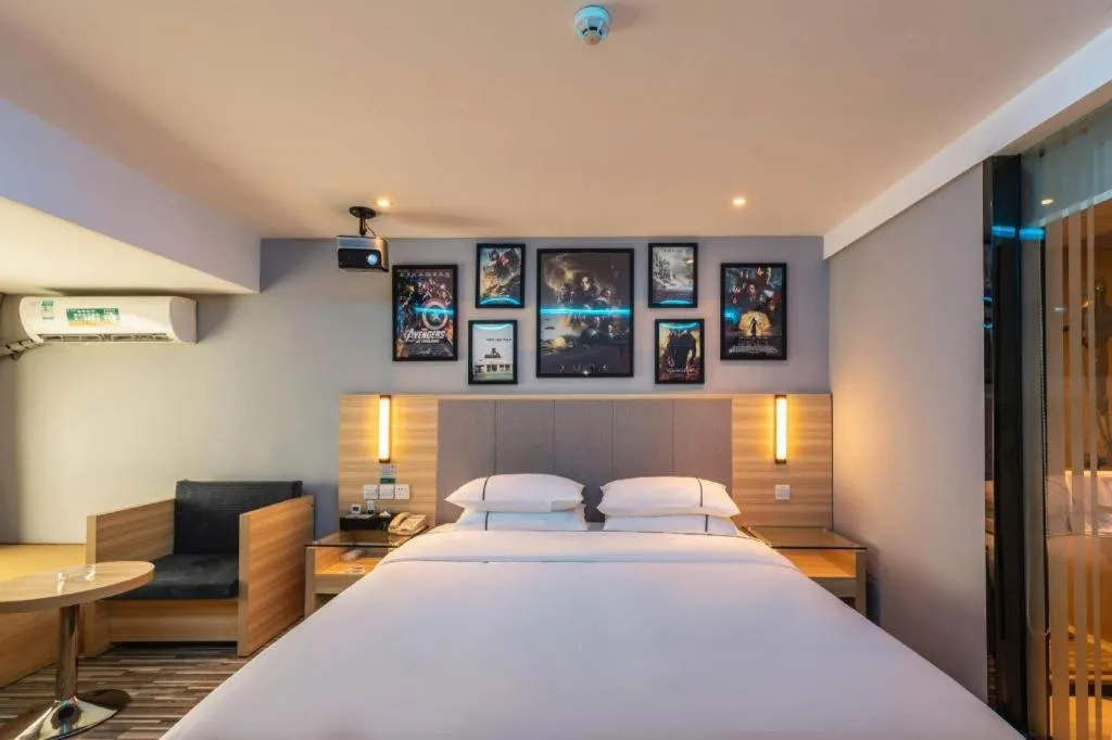 Bed in City Comfort Inn Hechi Yizhou Bus Terminal