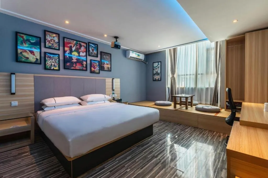 Bed in City Comfort Inn Hechi Yizhou Bus Terminal