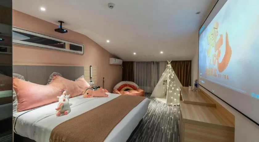 Bed in City Comfort Inn Hechi Yizhou Bus Terminal