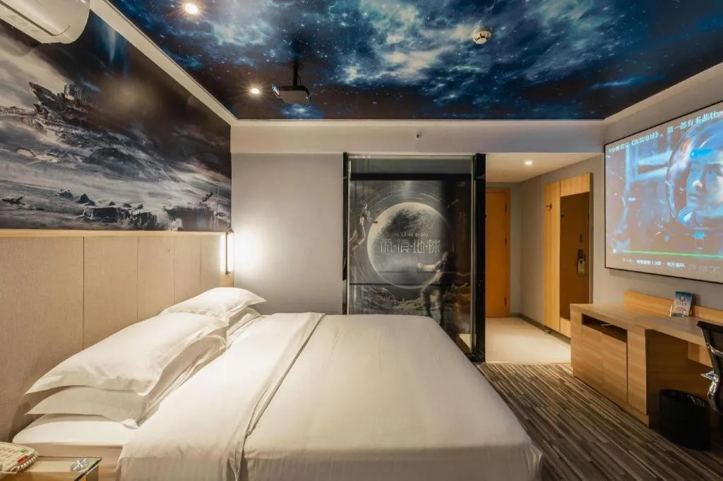 Bed in City Comfort Inn Hechi Yizhou Bus Terminal