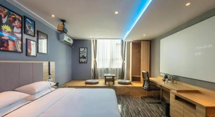 Bed in City Comfort Inn Hechi Yizhou Bus Terminal