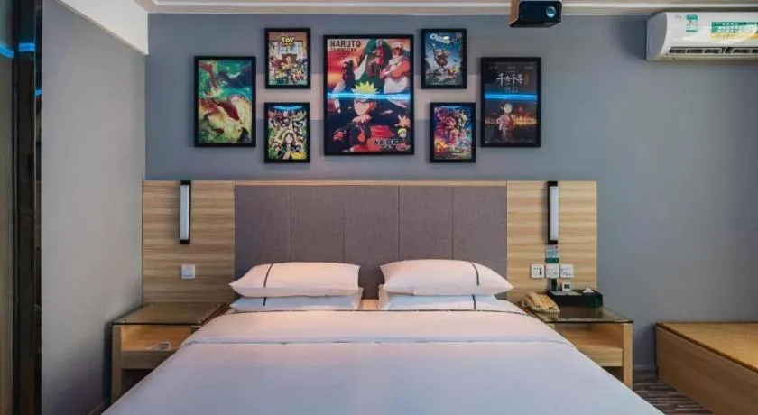 Bed in City Comfort Inn Hechi Yizhou Bus Terminal