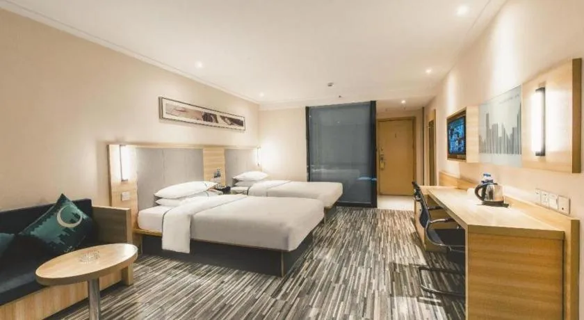 Bed in City Comfort Inn Hechi Yizhou Bus Terminal