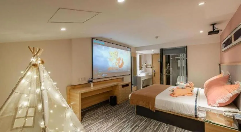 Bed in City Comfort Inn Hechi Yizhou Bus Terminal