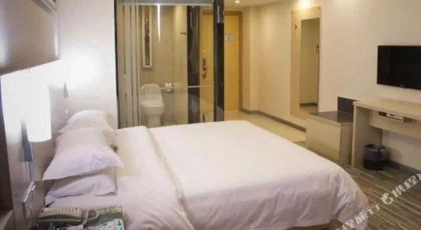 Bed in City Comfort Inn Nanning Wuming Xiangshan Avenue