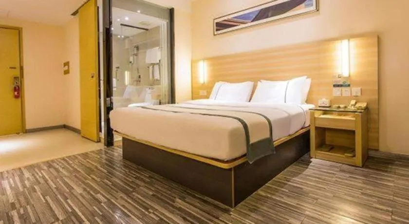 Bed in City Comfort Inn Nanning Wuming Xiangshan Avenue