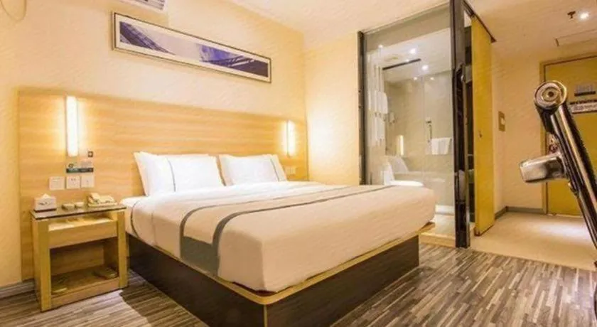 Bed in City Comfort Inn Nanning Wuming Xiangshan Avenue