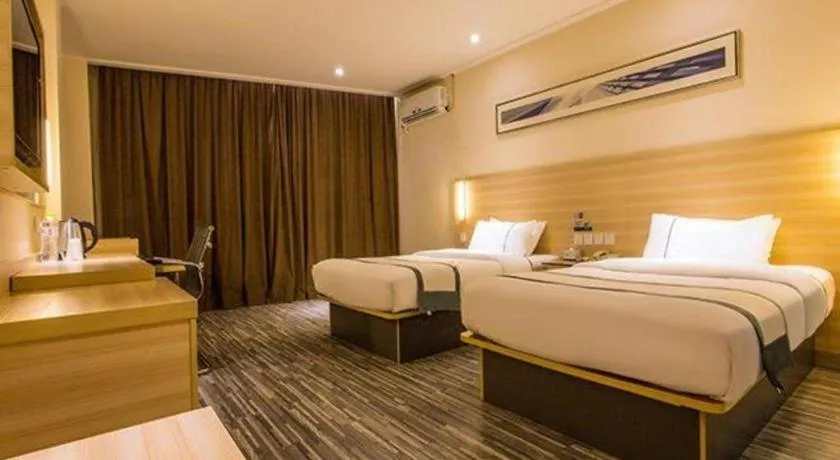 Bed in City Comfort Inn Nanning Wuming Xiangshan Avenue