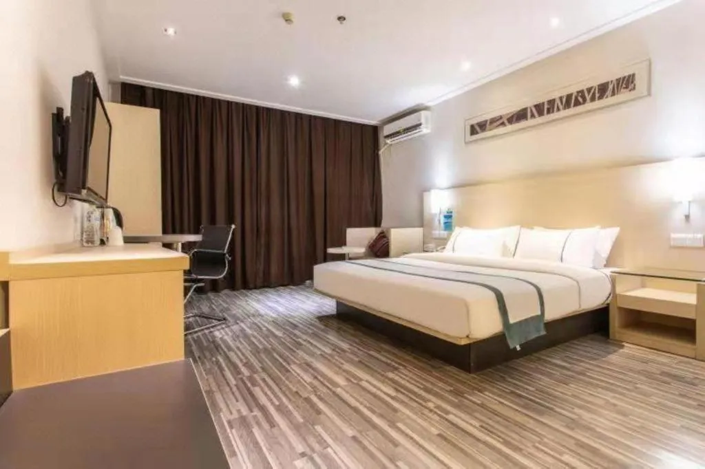 Bed in City Comfort Inn Nanning Wuming Xiangshan Avenue