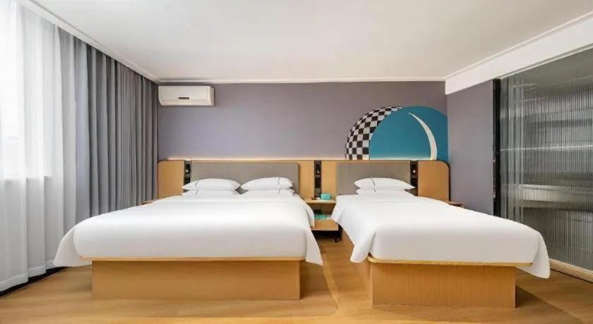 Bed in City Comfort Inn Nanning Wuming Xiangshan Avenue