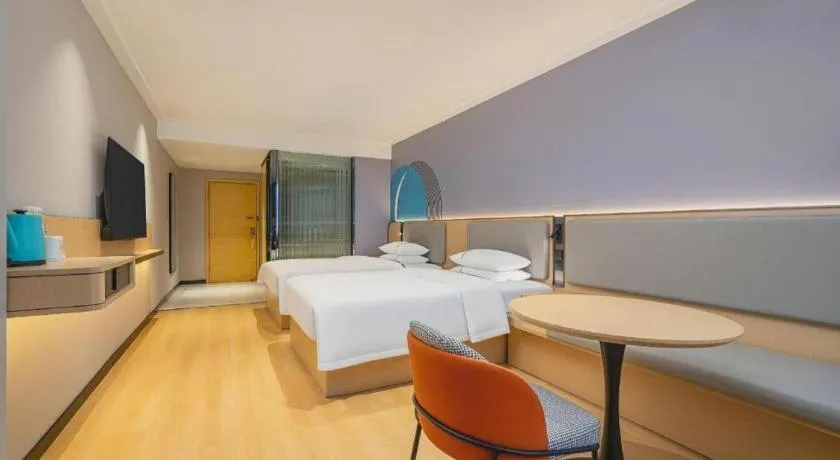 Bed in City Comfort Inn Nanning Wuming Xiangshan Avenue